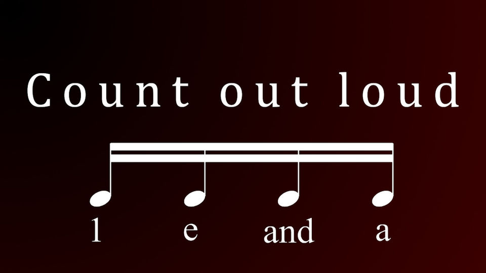 Unlock new rhythmic worlds - How and why to count triplets and 16th notes